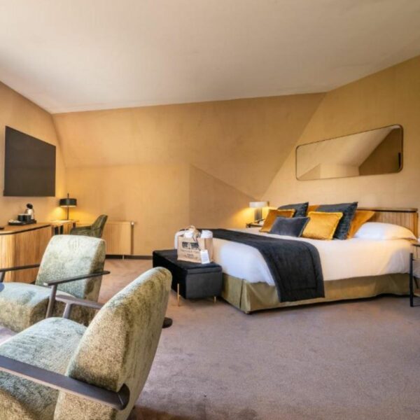 Chambre _ Hôtel Manoir de la Poterie & Spa