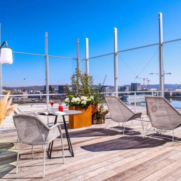 Terasse Radisson Blu Hotel Bordeaux