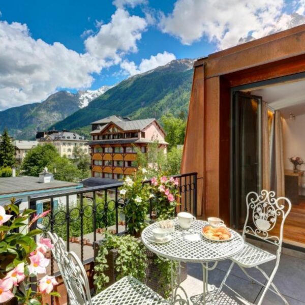 Vue Grand Hôtel des Alpes