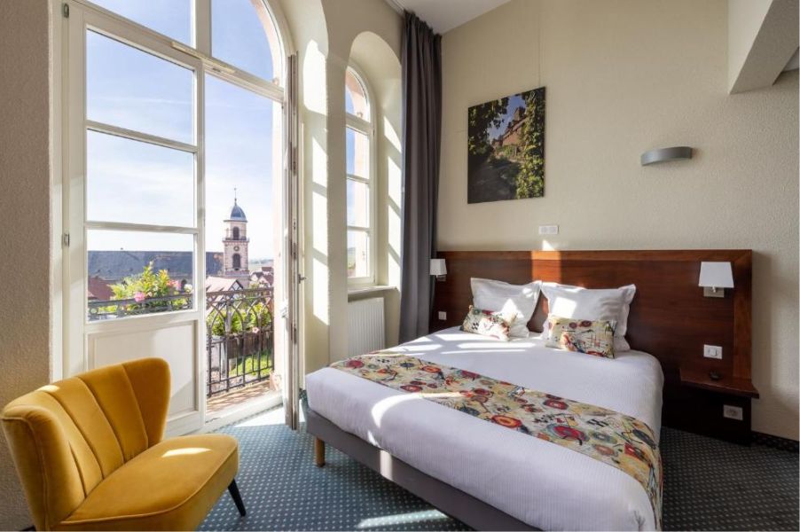 Chambre Hôtel Val-Vignes Colmar Haut-Koenigsbourg